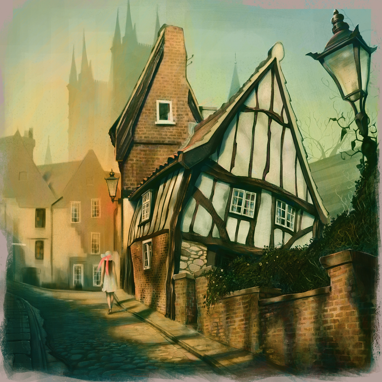 The Crooked House (Limited Edition Print) The Crooked House (Limited Edition Print)