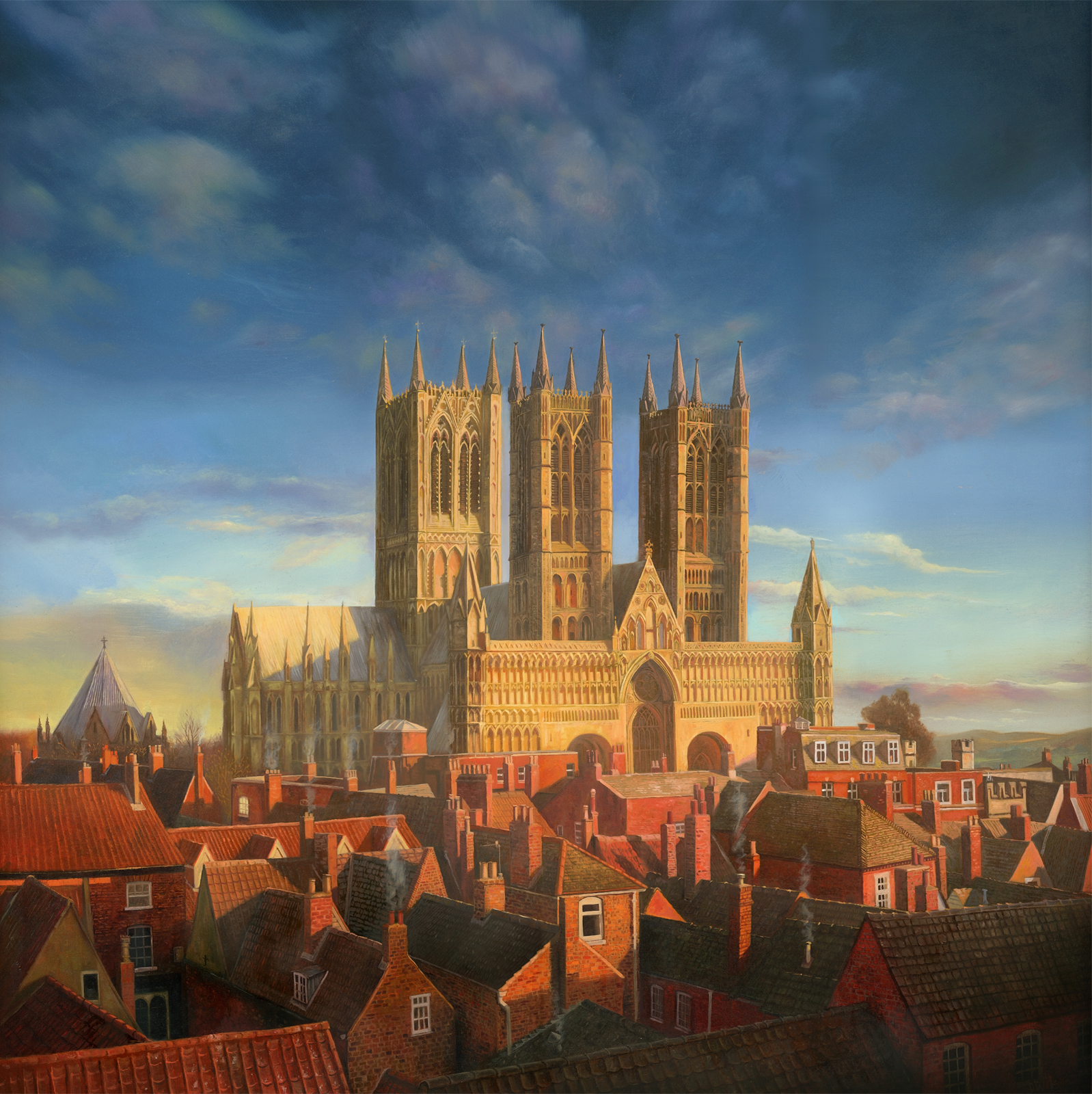 Castle view of Cathedral (Limited Edition Print) Castle view of Cathedral (Limited Edition Print)