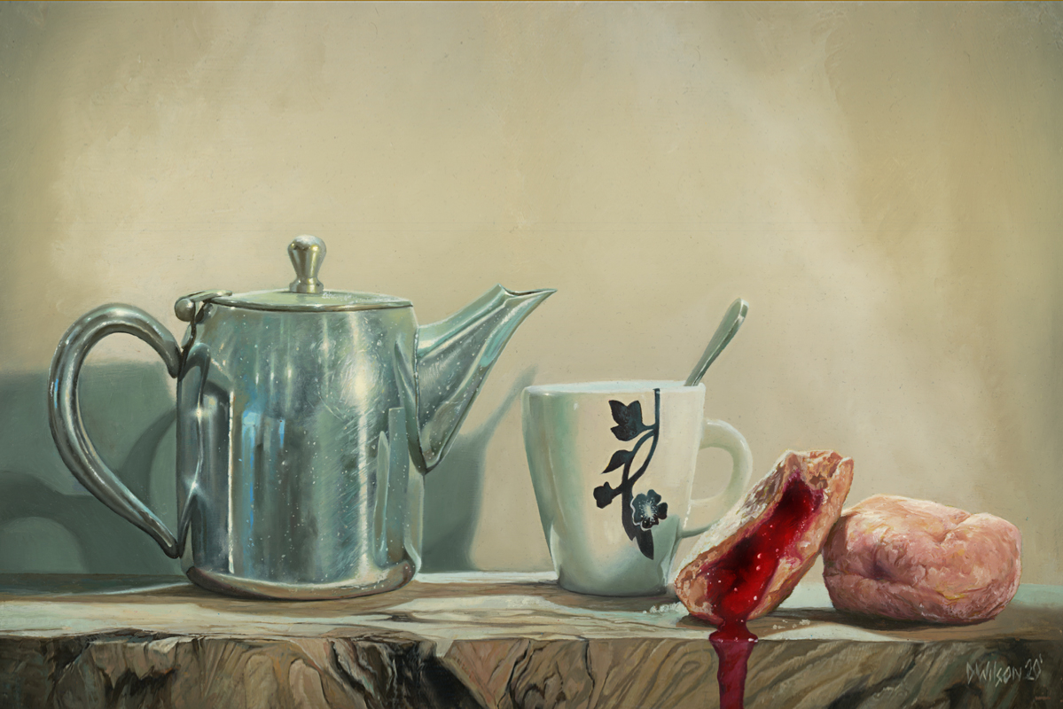 Teapot and jammy donut (2020) Teapot and jammy donut (2020)