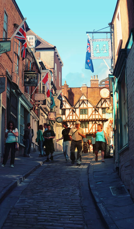 Tearooms (Open edition print) Tearooms (Open edition print)