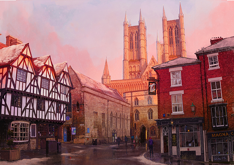 Castle Square golden hour (Open Edition Print) Castle Square golden hour (Open Edition Print)