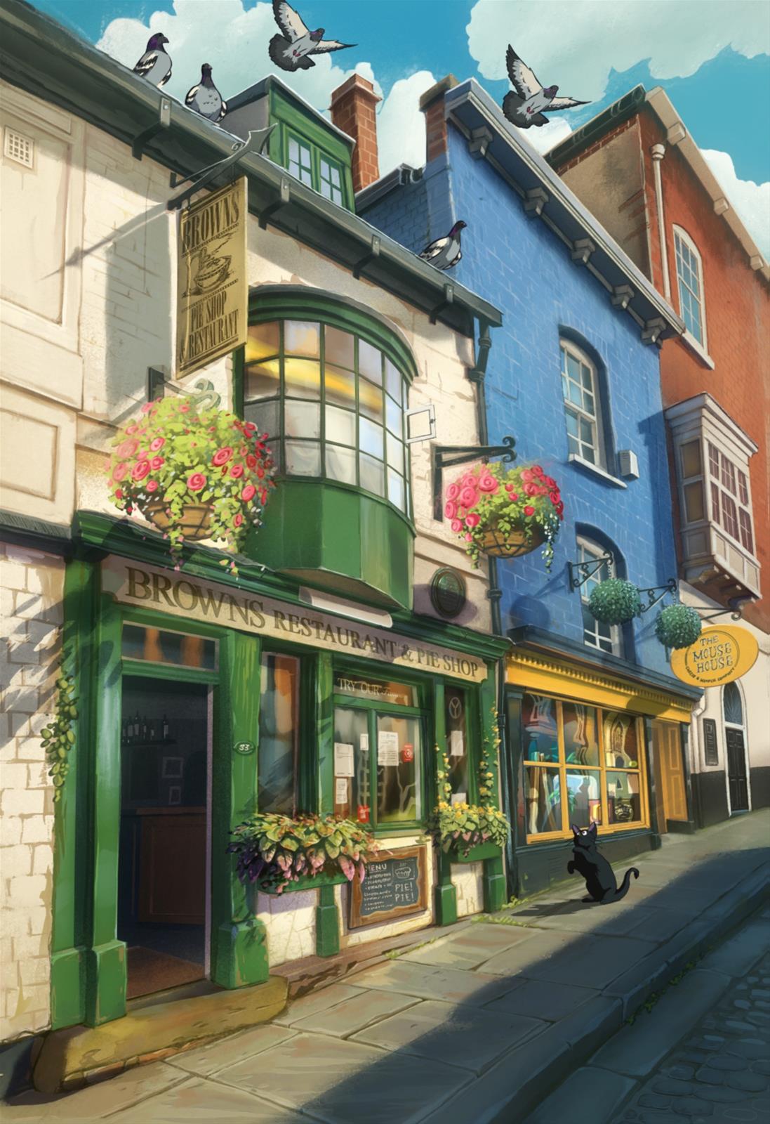 Browns Pie Shop Illustration (2023)